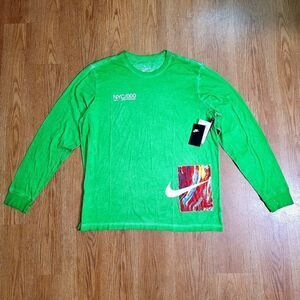 Nike House Of Innovation NYC New York City 000 Art Aged Look Long Sleeve Tee